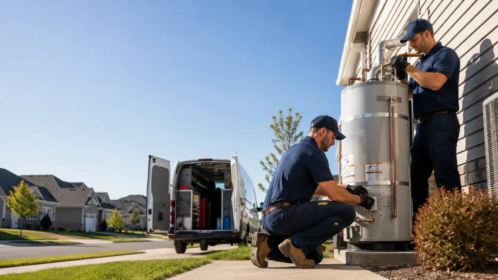 Water Heater Installation in Halstead, KS